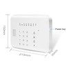 Snblzhef Tuya APP Remote Control WiFi+GSM Alarm System for Home