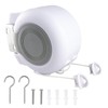 Retractable Clothesline 2x49 Feet Outdoor Indoor, Dual Heavy Duty Clotheslines