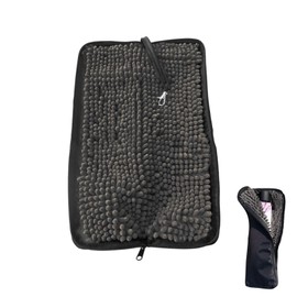 WLYCsheng Umbrella Carry Bag - Waterproof Oxford Cloth Portable Wet Umbrella Case for Work and School (11.02x4.72inches, Grey)