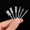 Xinjoduz 6 PCS Nail Drill Bits Cuticle Set, Professional Drill
