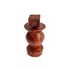 Pepper Mill Wood, Pepper Crusher. Jar Figure Ironwood Handmade for