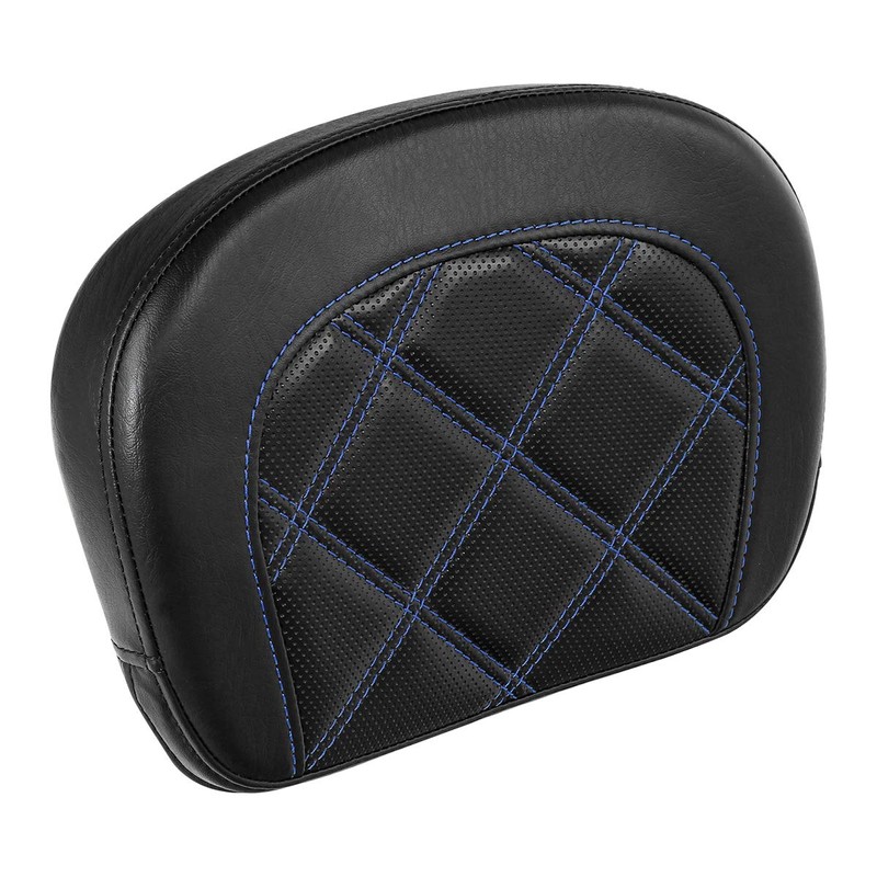 Stitching Passenger Sissy Bar Backrest Pad For Harley Touring Road