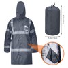 AYKRM Hi-Vis Waterproof Jacket, Keep Dry and Visible in the