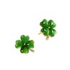 Frigotine St Patricks Day Green Shamrock Stud Earrings for Women,