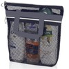 2 PCS Mesh Quick Dry Shower Caddy Bag, 10.2x9.9''Portable Shower