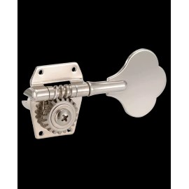 Golden Gate B-107 Vintage Electric Bass Guitar Tuners – Nickel – Set of 4
