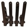 Cast Iron Shelf Brackets Braces 9 x 9 Inch Rustic