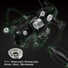 KastKing Spartacus II Spinning Reel, IPX5 Waterproof Rating,Size 4000,Stryker Green