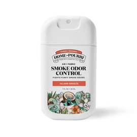 Home-Pourri Air + Fabric Smoke Odor Control, Island Breeze Spray, 1 Fl Oz Pocket Travel Size - Coconut, Vanilla and Cedarwood