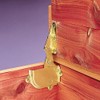 Cedar Chest Hinge and Lid Support