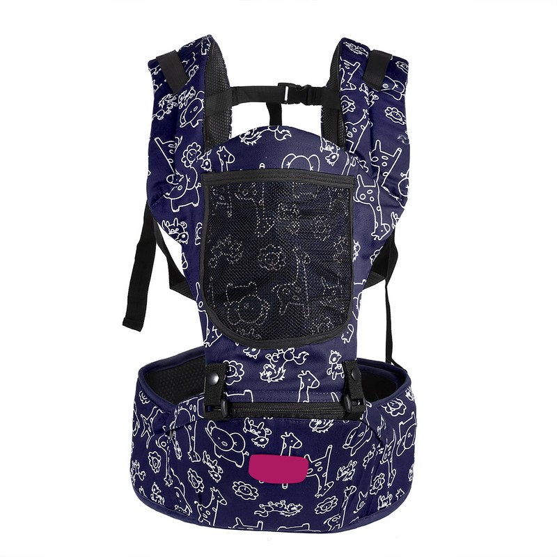 1Pc Newborn Infant Baby Carrier Hip Seat Breathable Adjustable Wrap