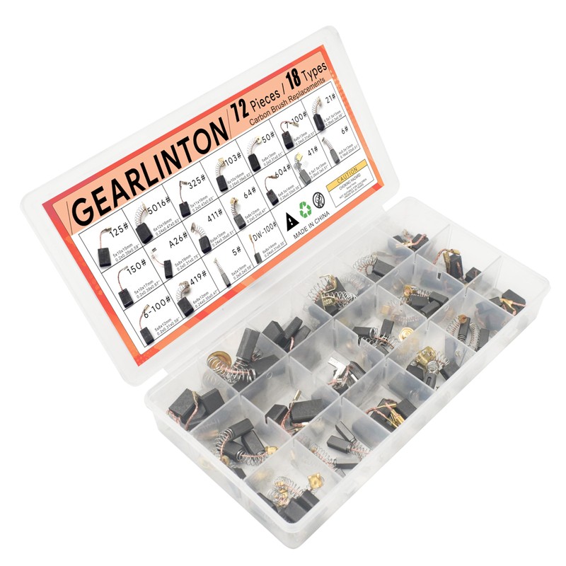GEARLINTON Electric Motor Carbon Brushes for Power Tools Repair Maintenance,