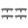 Outdoor Step Stones, Stepping Stones with Ground Stakes, Polypropylene Resin