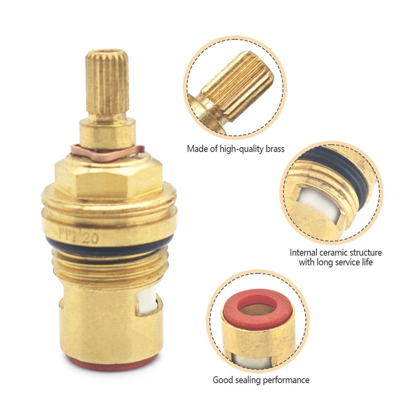 Meyffon 45882000 Ceramic Cartridge Compatible with Grohe Faucet Cartridge 1/2