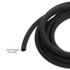 sourcing map PVC Petrol Fuel Line Hose 5mmx8mm 2m Black