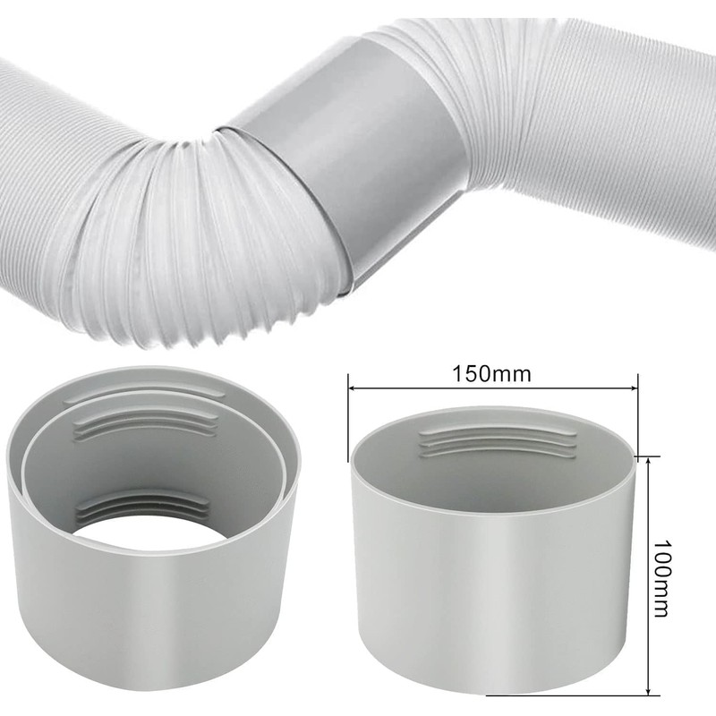 Air Conditioning Exhaust Hose Adapter, 150 mm Air Conditioning Hose