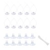 AQUANEAT 20 Pack Aquarium Suction Cups with Clips 3/16" air