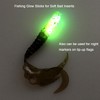 Fishing Glow Sticks for Soft Baits Worms Jig Tails Inserts,