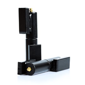 Bobco Metals Steel 7" Barrel Gate Hinges for Heavy Gates & Doors - Welding on Larger Iron or Steel Gates Up to 900 Pounds - Grease Zerk Fitting - Steel Barrels & Copper Pin - 2 Pair