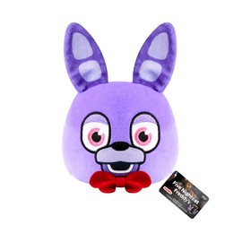 Funko Plush: Five Nights at Freddy's (FNAF) Reversible Heads - 4" Bonnie The Rabbit - Collectable Soft Plush - Birthday Gift Idea - Official Merchandise