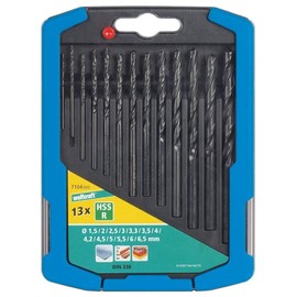 wolfcraft 7104000 HSS Twist Drills