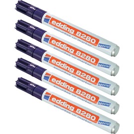 Edding Special Marker Edding 8280 Securitas UV Marker Pens 1.5 – 3 mm, Transparent