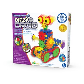 The Learning Journey: Techno Gears STEM Construction Set - Dizzy Droid (60+ Pieces) - Award-Winning Learning Toys & Gifts for Boys & Girls Ages 6-12 Years