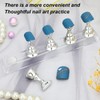 2 Sets Nail Stand Display, Magnetic Nail Tips Stand, Nail