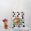 FUSTMW Bocce Ball Tote Bags for Bocce Ball Lover I