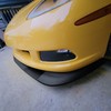 KUAFU 3Pcs Front Bumper Lip Splitter Compatible with 2005-2013 Corvette
