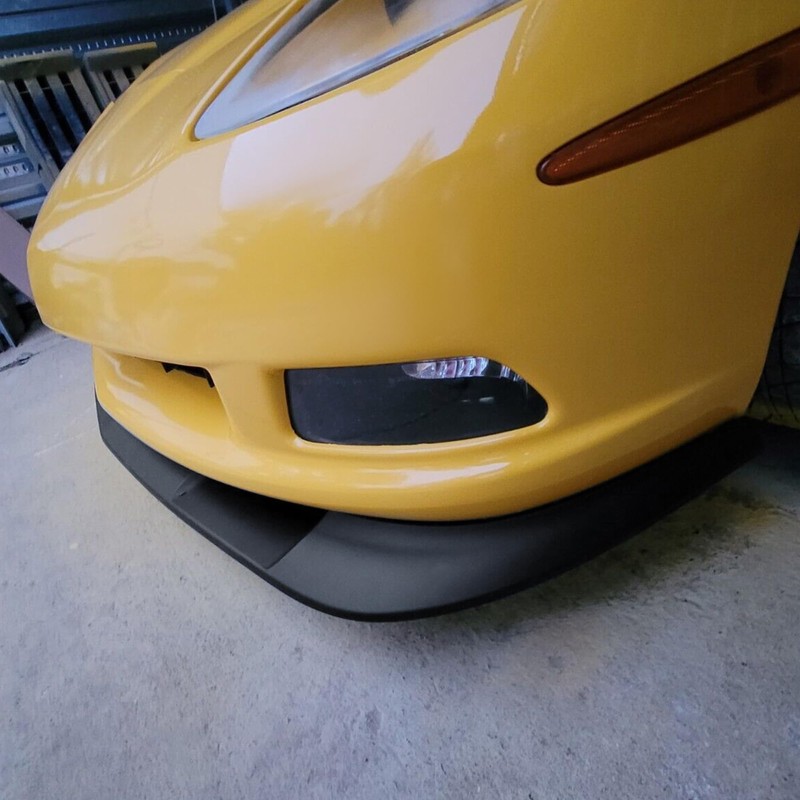 KUAFU 3Pcs Front Bumper Lip Splitter Compatible with 2005-2013 Corvette
