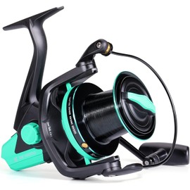 Sougayilang Spinning Reels 10000 Series Surf Fishing Reels,10+1 Stainless BB Ultra Smooth Powerful with CNC Aluminum Spool Fishing Reels for Saltwater Freshwater