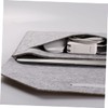 Angoily 1pc Light Grey Laptop Storage Bag Felt Sleeve for