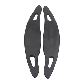 Aluminium Steering Wheel Shift Paddles Extension for Honda Passport/Pilot/Ridgeline Steering Wheel Accessories（black）