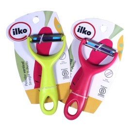 Pelador Ilko Pelapapas Horizontal Colores 1pz 1145049 Rosa Chicle