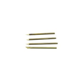 Le Crayon a Gratter Conservator Precision Pencil Refill Set - 3 Brass Tips, 1 Brass Scalpel (No Pencil), LC-Refill-4TIPS