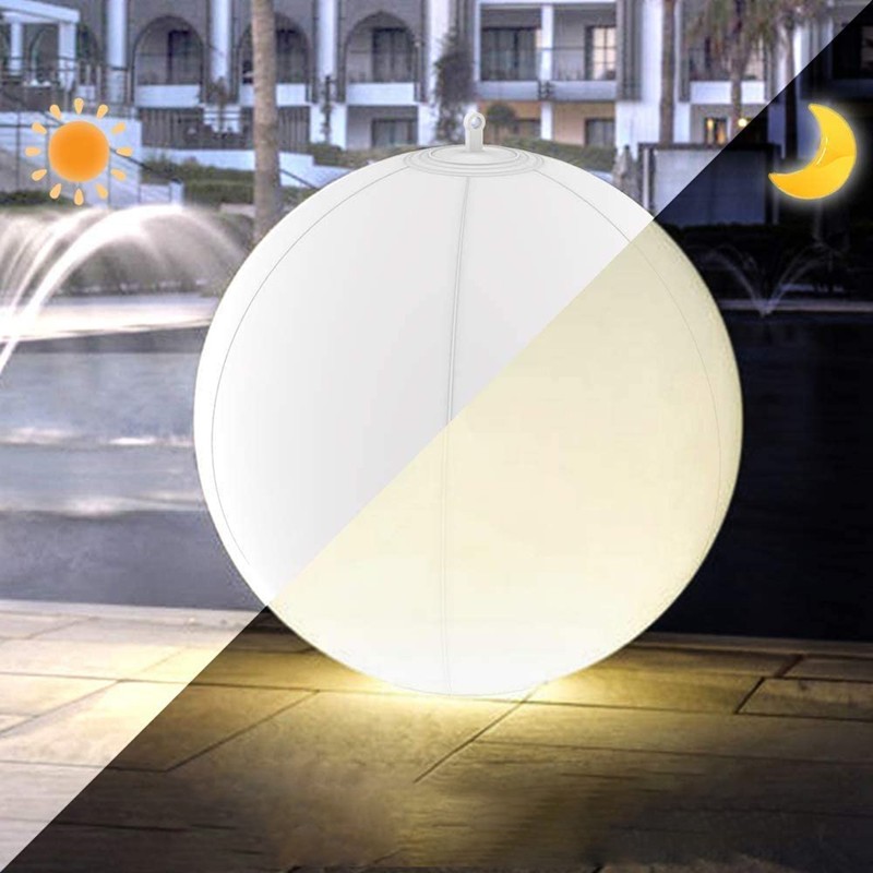 40cm Floating Pool Light LED Floating Light Oversized Inflatable Glowing