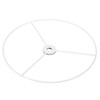 PATIKIL 8 Inch E26 E27 Lamp Shade Ring Frame, 3