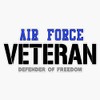 HOF Trading Air Force Veteran Vinyl Sticker Waterproof Decal Laptop