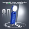 Luz de Libro Recargable USB VAVOFO KM-6776 con Bloqueo de