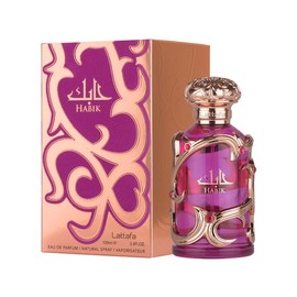 Habik Eau de Parfum Spray for Women 100ml – Elegant Long Lasting Fragrance with Floral, Fruity & Warm Notes for Everyday Wear and Special Occasions
