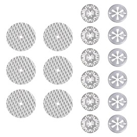 YUEIODDKL 18 Pcs Heat Shield Repair Kit,30mm Car Heat Shield Clips,50mm Repair Sheets, Exhaust Heat Protection Plate Repair Kit Compatible With Most Cars OE Number N90335004 N90796501