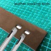 5 Pcs Oval Hole Punch Set Leather Hole Punch Set