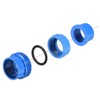 uxcell 50mm X 50mm PVC Pipe Fitting Union Solvent Socket
