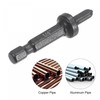 sourcing map 1/4" Swage Tube Expander Drill 1/4" Hex Handle