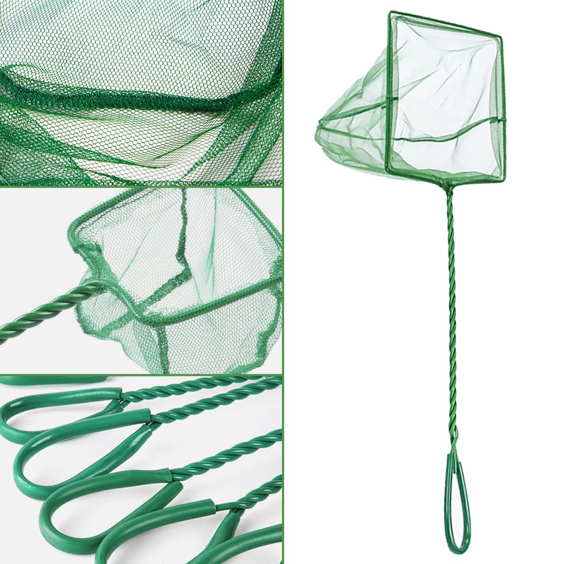 Yuiturt 3PCS Fish Tank Net, Aquarium Fishing Net 25.5CM Plastic