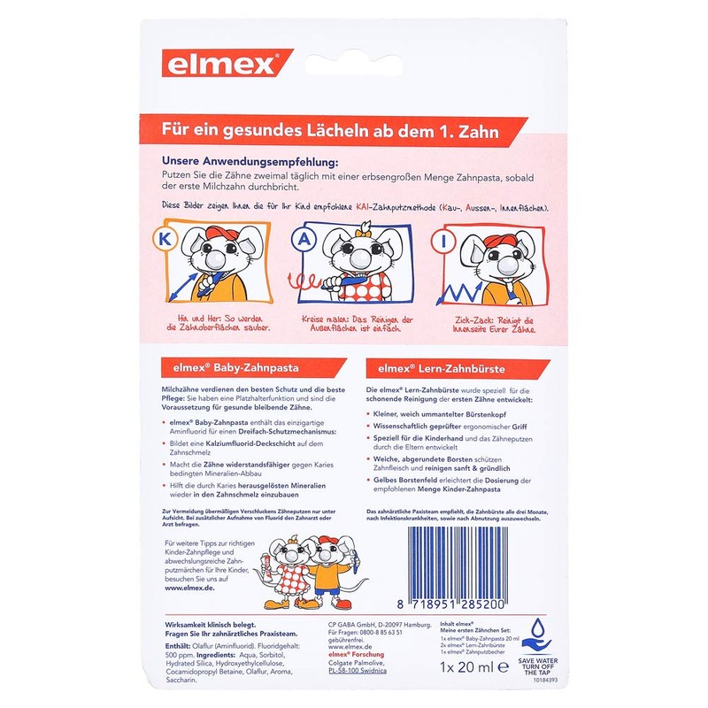 ELMEX Dental Care First Equipment Pack of 1