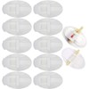 Comphic 10 pezzi autoadesivi per tubo catetere, stabilizzatore, supporto per