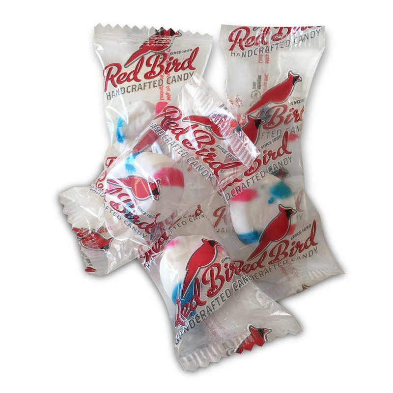 Red Bird Cotton Candy Flavored Candy, Mints Individually Wrapped, Unique