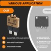 BUSSALIX E39 Circuit Breaker Blade Fuse, Manual T3 Reset, Low